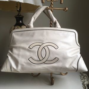 CHANEL Extra Large CC Travel Bag